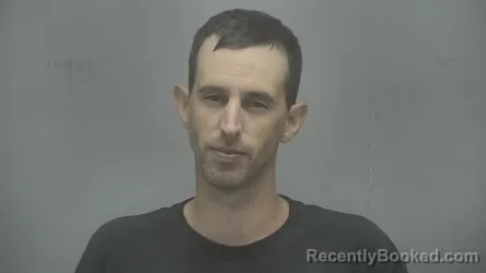 Mugshot of Mathew A Clodfelter booked in Vigo County, Indiana on July 12, 2026