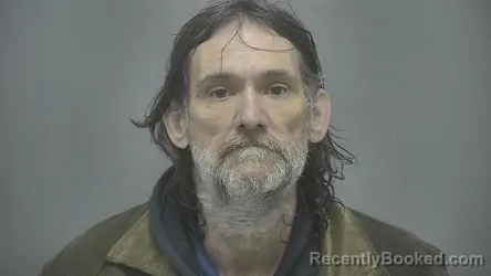 Mugshot of Michael A Cooper booked in Vigo County, Indiana on March 15, 2026