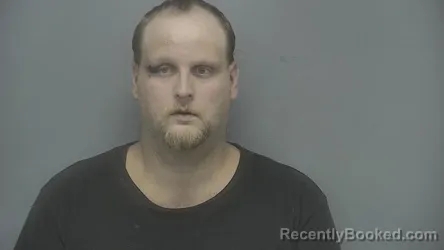 Mugshot of Matthew A Ghormley booked in Vigo County, Indiana on July 30, 2026