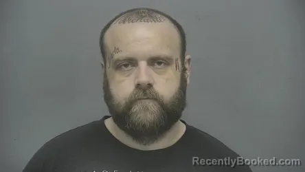 Mugshot of Michael W Hinkle booked in Vigo County, Indiana on March 17, 2026