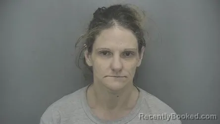 Mugshot of Melissa S Hanna booked in Vigo County, Indiana on March 26, 2026