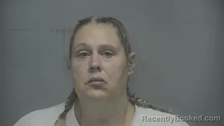 Mugshot of Misty T Hastings booked in Vigo County, Indiana on October 7, 2026