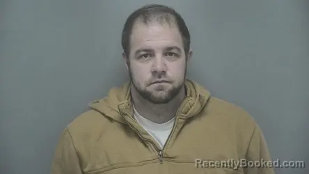 Mugshot of Mitchell L Lankford booked in Vigo County, Indiana on March 13, 2026