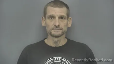 Mugshot of Michael E Plunkett booked in Vigo County, Indiana on May 1, 2026