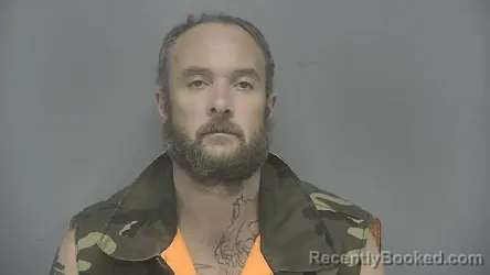 Mugshot of Michael Sherrill booked in Vigo County, Indiana on June 19, 2026