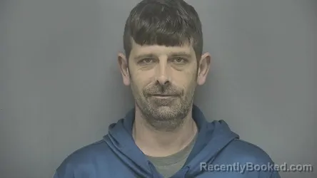 Mugshot of Michael Alan Bradley Underwood booked in Vigo County, Indiana on May 4, 2026