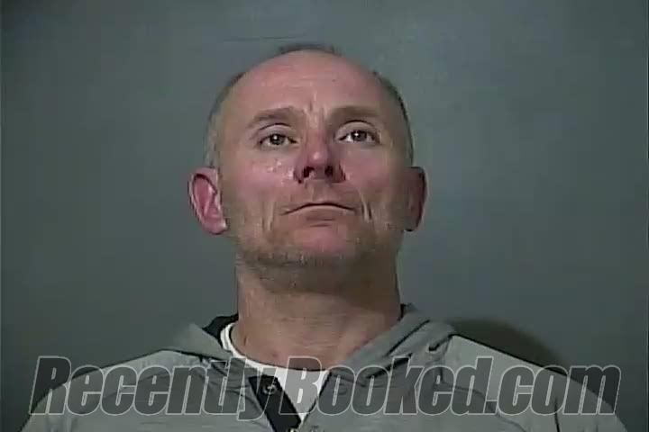 Booking photo from Vigo County, Indiana