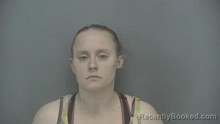 Mugshot of Natasha Lynn Coons booked in Vigo County, Indiana on June 18, 2026