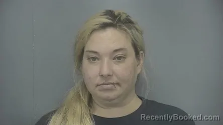 Mugshot of Nicole Marie Miller booked in Vigo County, Indiana on August 4, 2026