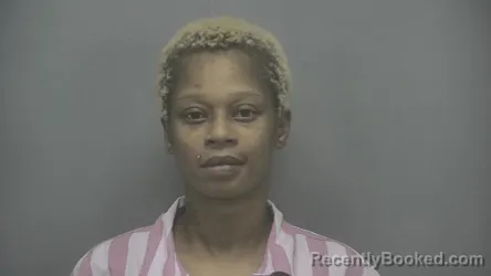 Mugshot of Neisha Latish Detonta Moore booked in Vigo County, Indiana on September 12, 2026