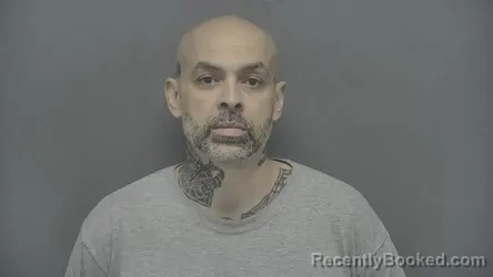 Mugshot of Peter Simon Demetro booked in Vigo County, Indiana on April 24, 2026