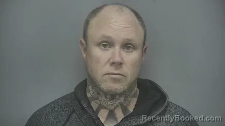 Mugshot of Philip Matthew Reed booked in Vigo County, Indiana on May 5, 2026