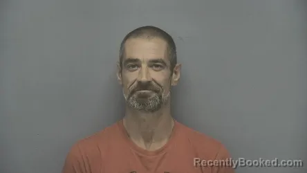 Mugshot of Patrick D Tarwater booked in Vigo County, Indiana on May 6, 2026