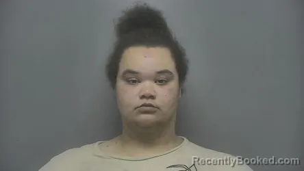 Mugshot of Quianna Angeline Herron booked in Vigo County, Indiana on August 16, 2026