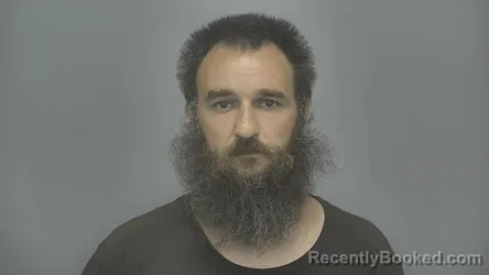Booking photo from Vigo County, Indiana