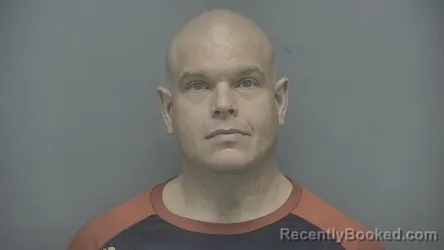 Mugshot of Richard Donivan Allen booked in Vigo County, Indiana on July 12, 2026