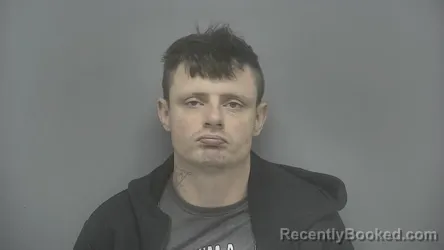 Mugshot of Ricky Wayne Brown booked in Vigo County, Indiana on October 7, 2026