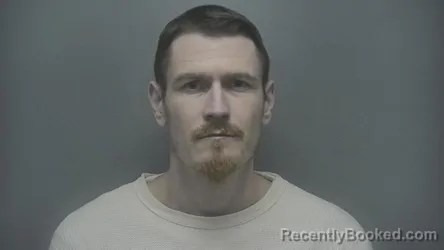 Mugshot of Ryan Delane Burns booked in Vigo County, Indiana on September 7, 2026