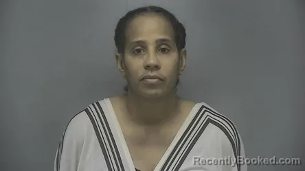 Mugshot of Ramona M Brantley booked in Vigo County, Indiana on May 20, 2026