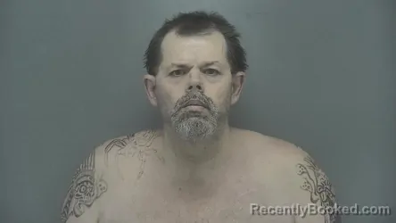 Booking photo from Vigo County, Indiana