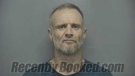 Booking photo from Vigo County, Indiana