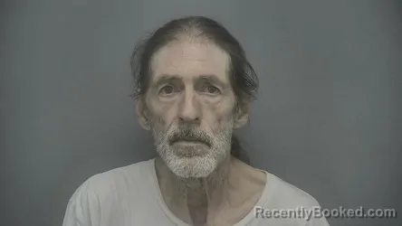 Mugshot of Robert L Crowther booked in Vigo County, Indiana on August 31, 2026