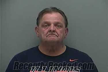 Booking photo from Vigo County, Indiana