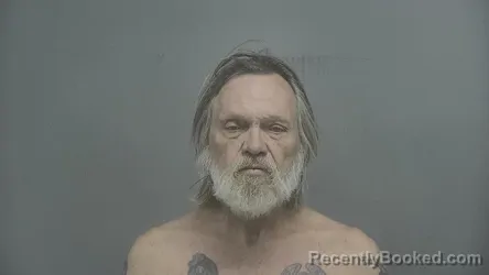 Mugshot of Robert Joseph Hurley booked in Vigo County, Indiana on March 27, 2026