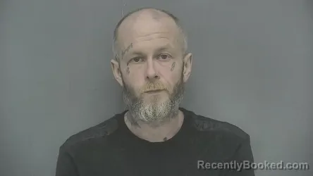 Mugshot of Richie A Johnson booked in Vigo County, Indiana on March 21, 2026