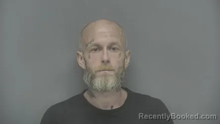 Mugshot of Richie A Johnson booked in Vigo County, Indiana on September 12, 2026