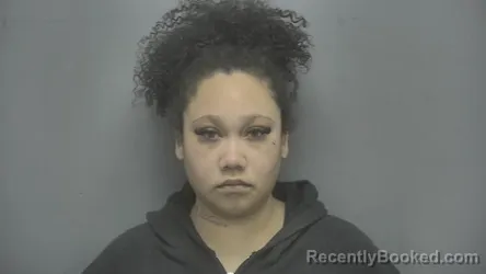 Mugshot of Reanna L Kitchen booked in Vigo County, Indiana on March 17, 2026