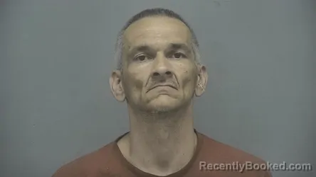 Mugshot of Richard Lee Jr Kelley booked in Vigo County, Indiana on May 15, 2026