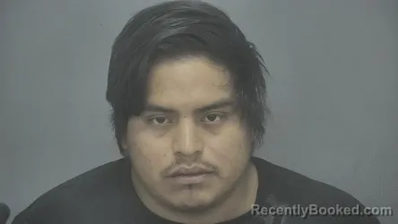 Mugshot of Ronaldo Pablo Lorenzo booked in Vigo County, Indiana on October 25, 2026