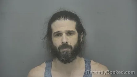 Mugshot of Rory Moran booked in Vigo County, Indiana on June 27, 2026