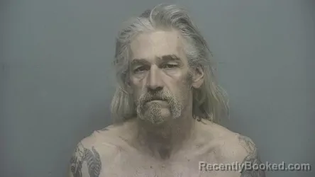 Mugshot of Ray F Patten booked in Vigo County, Indiana on May 16, 2026