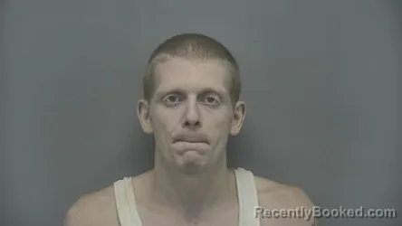 Mugshot of Ryan J Ross booked in Vigo County, Indiana on September 6, 2026