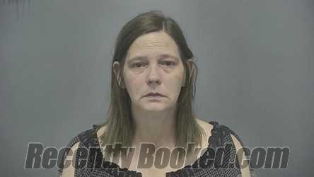 Booking photo from Vigo County, Indiana