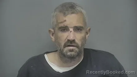 Mugshot of Richard Patrick Ramey booked in Vigo County, Indiana on May 5, 2026