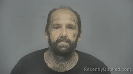 Mugshot of Robert J Ratts booked in Vigo County, Indiana on August 18, 2026