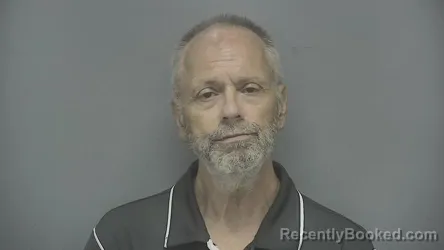 Mugshot of Ronald R. Rich booked in Vigo County, Indiana on September 1, 2026
