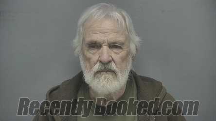 Booking photo from Vigo County, Indiana