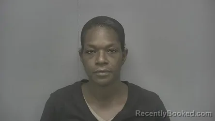 Mugshot of Ramona Letrivia Smith booked in Vigo County, Indiana on May 21, 2026