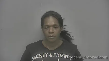 Mugshot of Ramona Letrivia Smith booked in Vigo County, Indiana on May 4, 2026