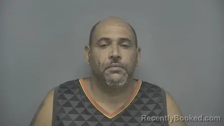 Mugshot of Ray A Smith booked in Vigo County, Indiana on October 25, 2026