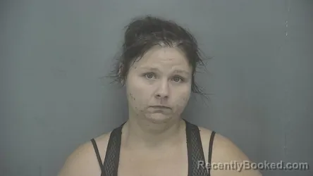 Mugshot of Sierra M. Baugh booked in Vigo County, Indiana on August 22, 2026