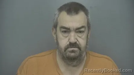 Mugshot of Scott M Burskey booked in Vigo County, Indiana on June 14, 2026
