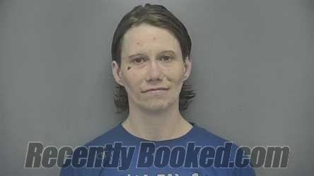 Booking photo from Vigo County, Indiana
