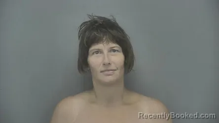 Mugshot of Serena Michelle Cheesman booked in Vigo County, Indiana on April 23, 2026