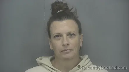 Mugshot of Sara Craffets booked in Vigo County, Indiana on October 26, 2026