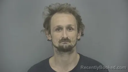 Mugshot of Steven Miles Hall booked in Vigo County, Indiana on August 22, 2026